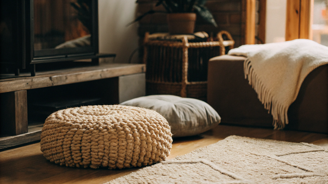 Turn Your Living Room into a Sustainable Haven with Circular Wool Decor