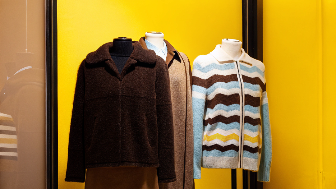 eco-friendly wool blend sweater