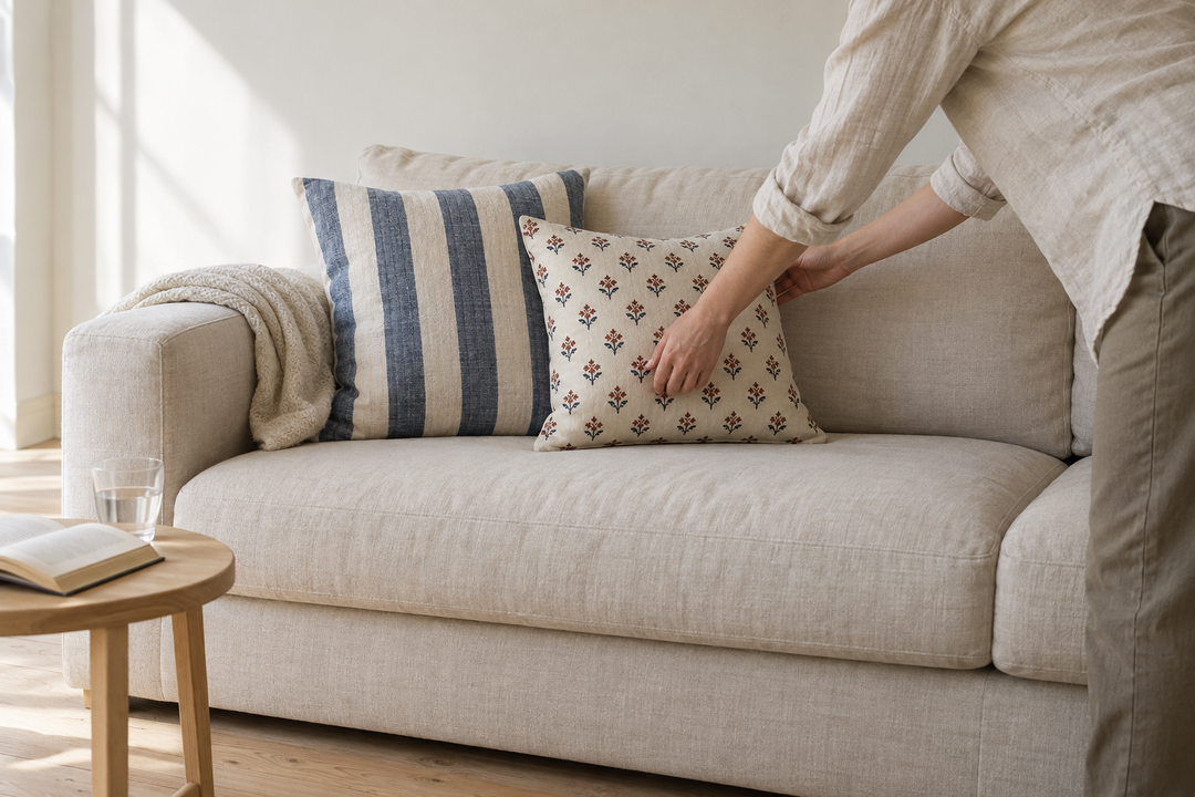 How to Mix Patterns in a Room You Already Live In