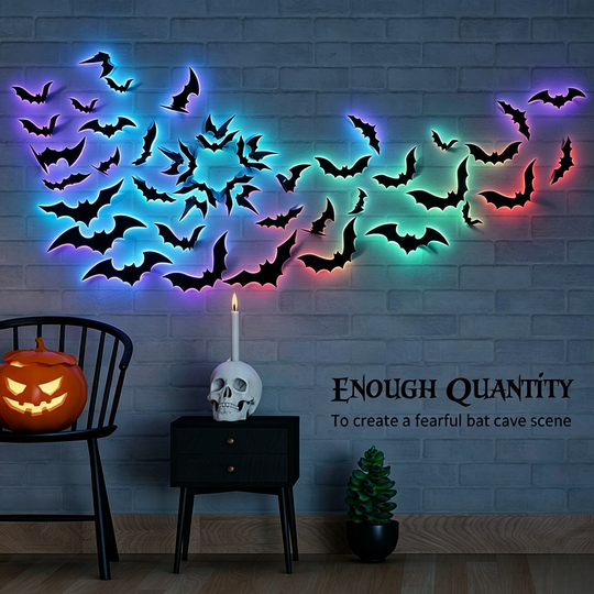 Halloween LED Bat Night Light