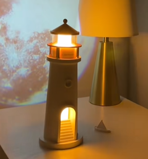 Moon Projector Lighthouse Night Light