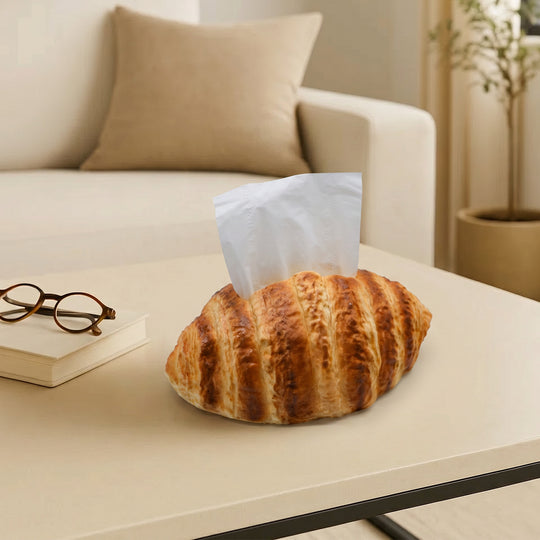 Croissant Tissue Box