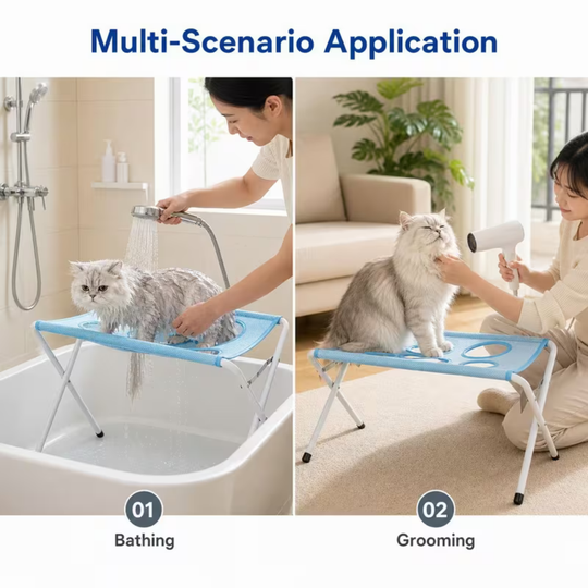 Multifunctional Folding Pet Bath Stand