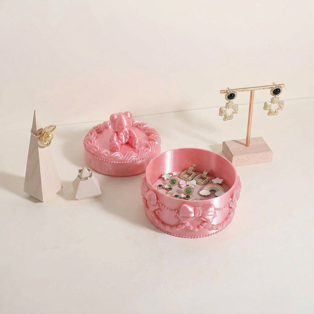 Teddy Cake Jewelry Box