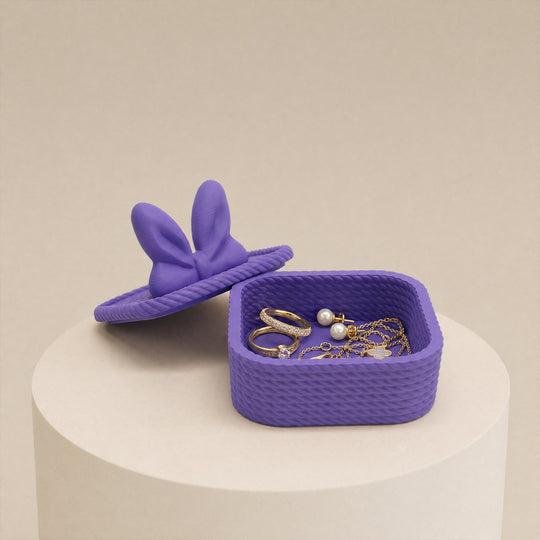Lavender Bunny Box