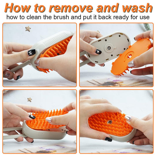 Pet Steam Brush