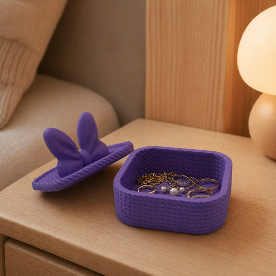 Lavender Bunny Box