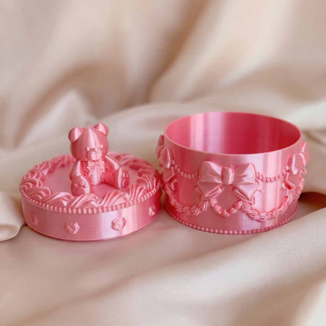Teddy Cake Jewelry Box