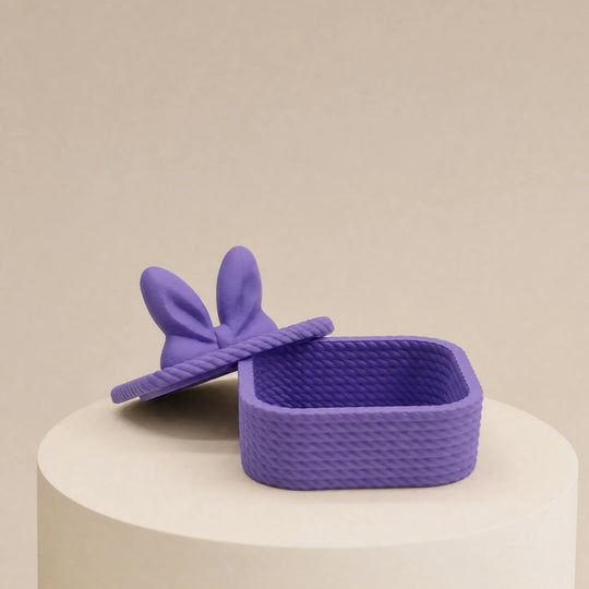 Lavender Bunny Box