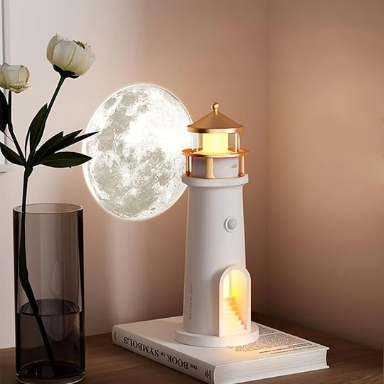 Moon Projector Lighthouse Night Light