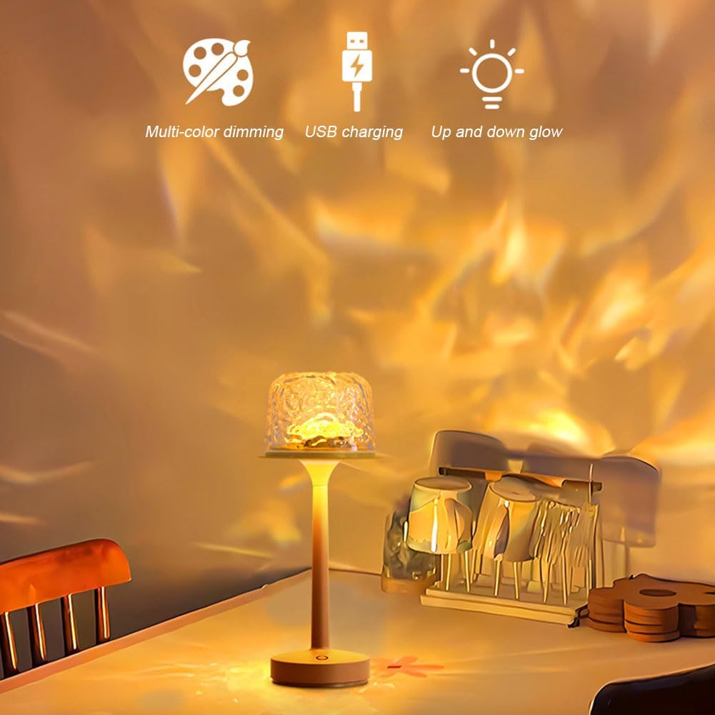 Dual-mode Water Wave Lamp