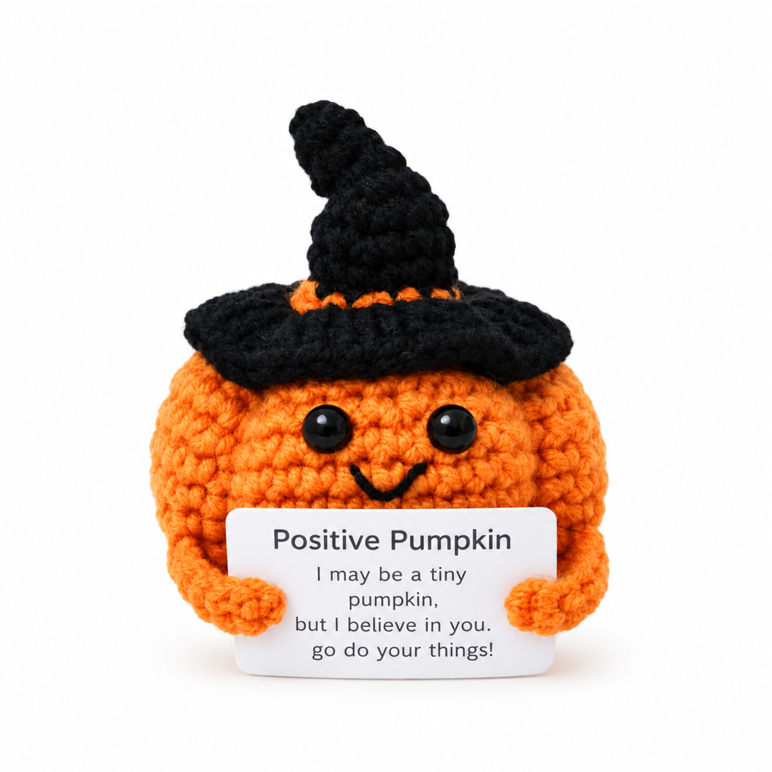 🎃Halloween🎃 Little Believer Crochet Pumpkin