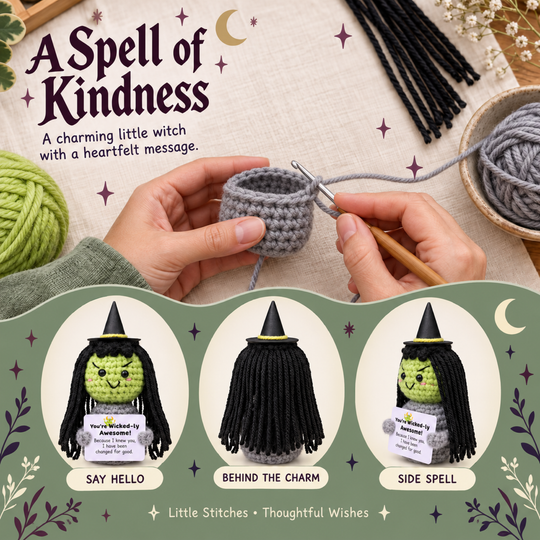 🎃Halloween🎃 Kindred Charm Crochet Witch