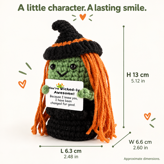 🎃Halloween🎃 Autumn Ember Crochet Witch