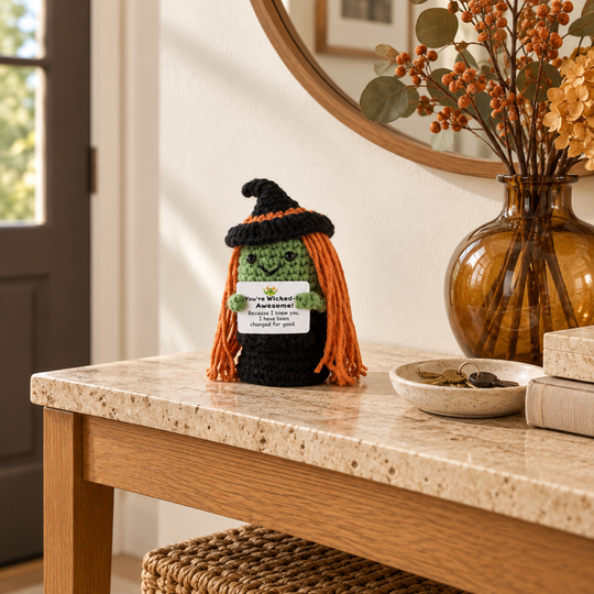 🎃Halloween🎃 Autumn Ember Crochet Witch