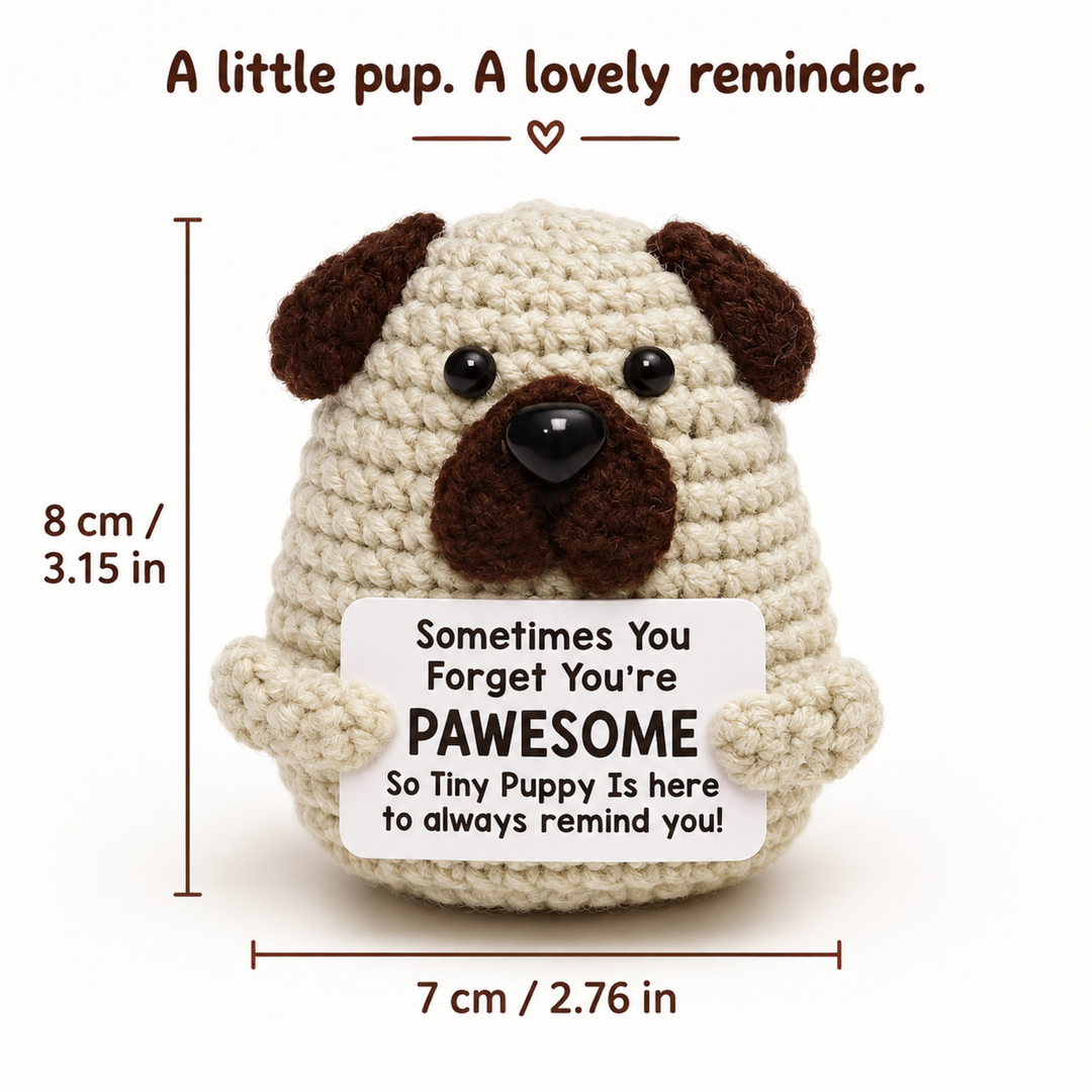 🎃Halloween🎃 Pawesome Pal Crochet Pug