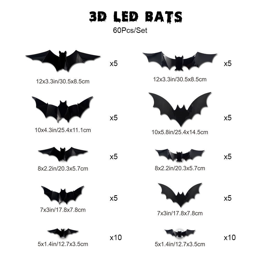 Halloween LED Bat Night Light