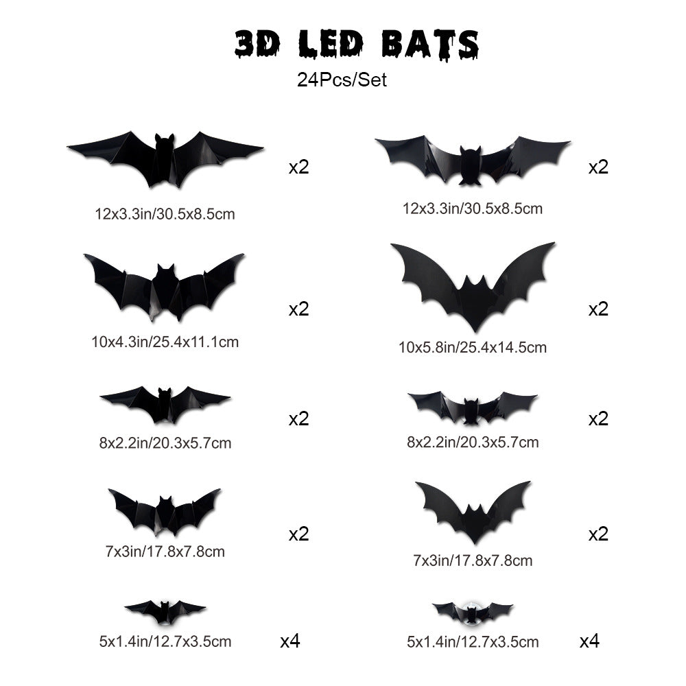 Halloween LED Bat Night Light
