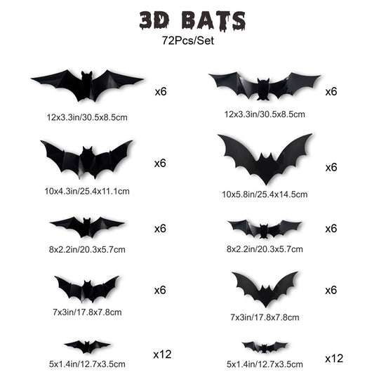 Halloween LED Bat Night Light