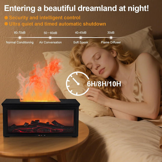 Fireplace Flame Humidifier