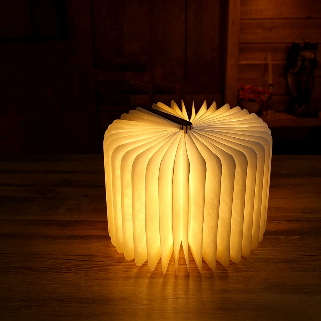 Foldable LED Book Lamp